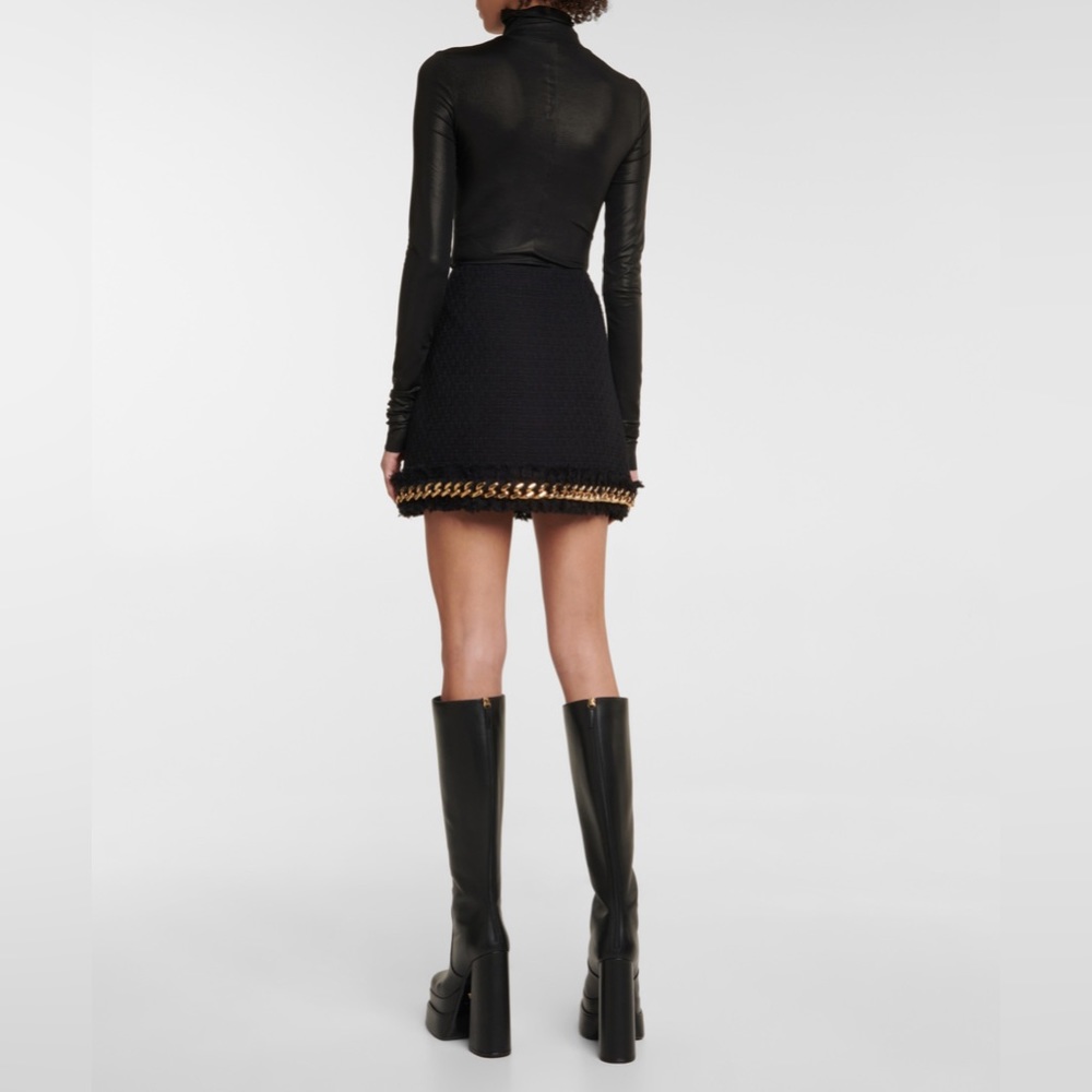 Versace gold chain mini skirt NWT - Picture 4 of 6
